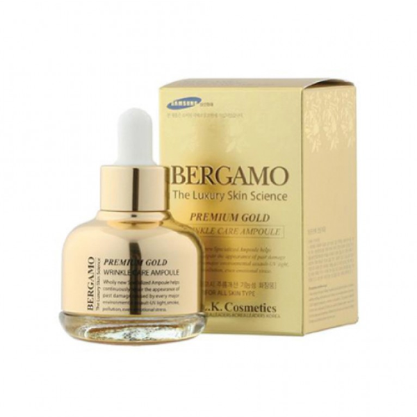 Bergamo - The Luxury Skin Science Premium Gold Wrinkle Care Ampoule - 30ml