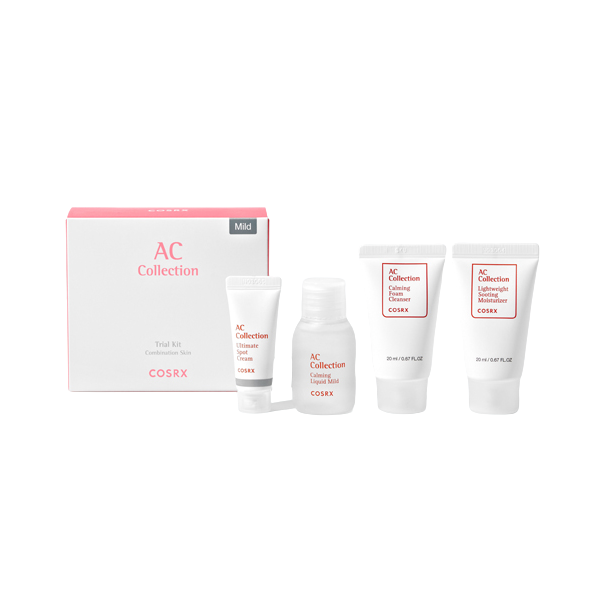 COSRX - AC Collection Trial Kit For Combination Skin - Mild - 4items