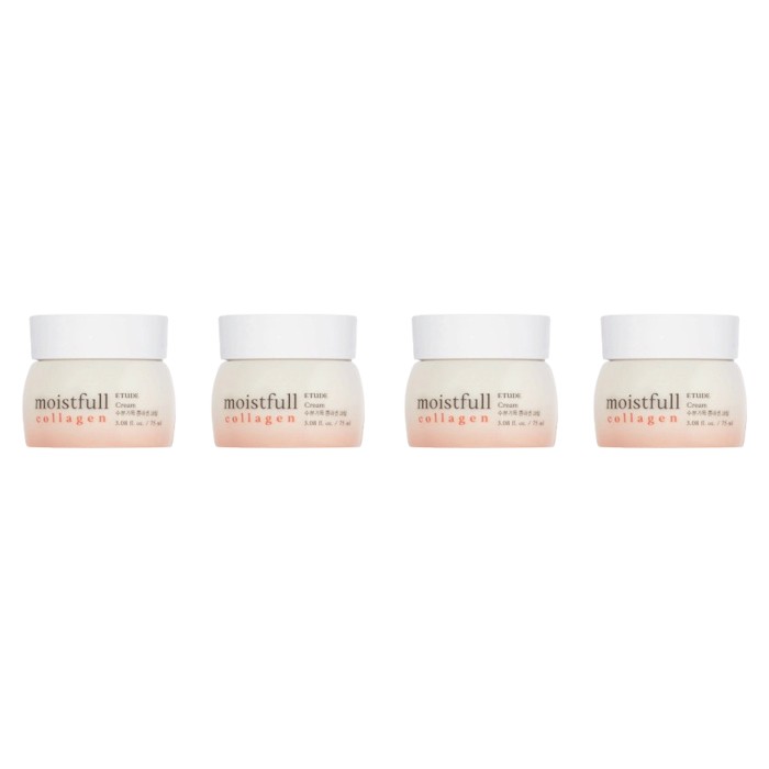 ETUDE - Moistfull Collagen Cream - 75ml (New Version) (4ea) Set