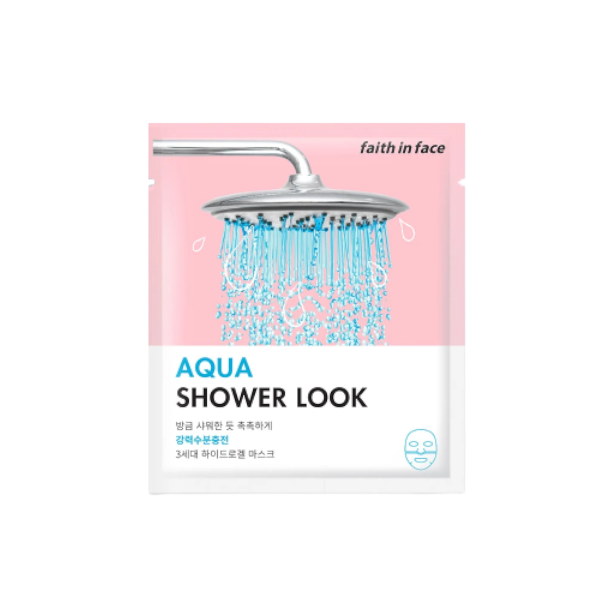 Faith in Face - Aqua Shower Look Hydrogel Mask - 1pc