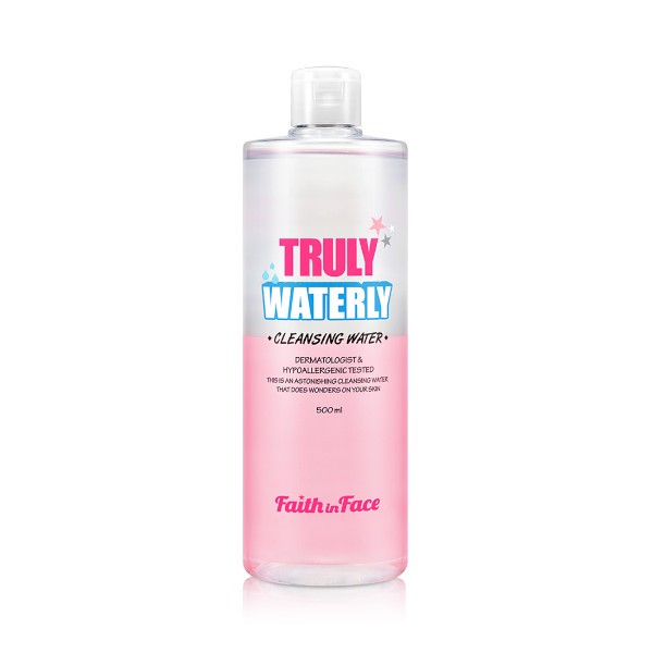 Faith in Face - Truly Waterly Cleansing Water - 500ml