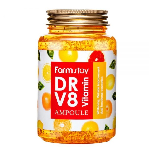 Farm Stay - Dr-V8 Vitamin Ampoule - 250ml