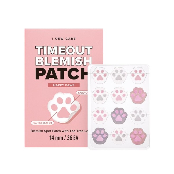 I DEW CARE - Timeout Blemish Patch Happy Paws - 14mm*36ea