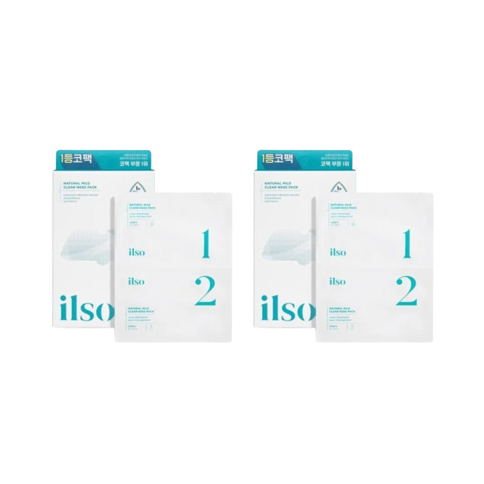 ILSO - Natural Mild Clear Nose Pack - 5ea (2 Pack) Set