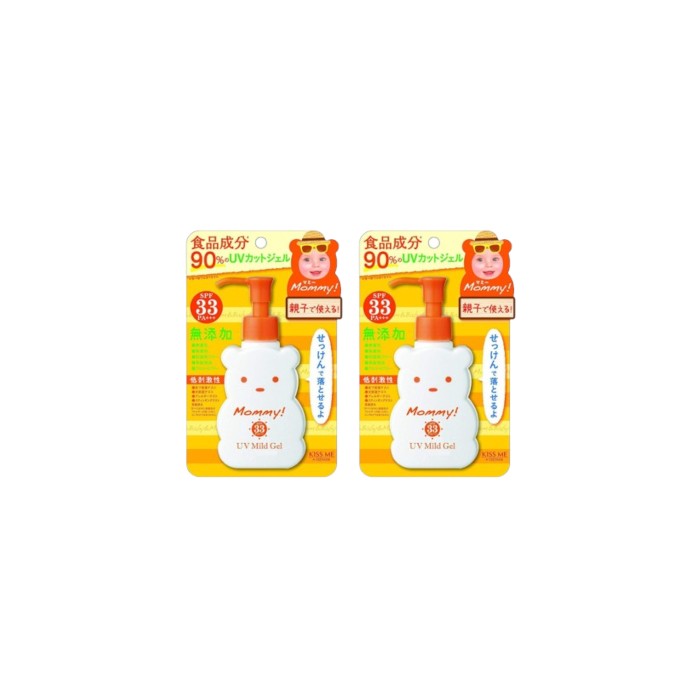 ISEHAN Kiss Me Mommy UV Mild Gel SPF33 PA+++ - 100ml (2ea) Set