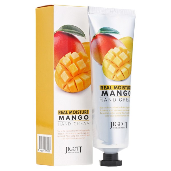 Jigott - Real Moisture Hand Cream - Mango - 100ml