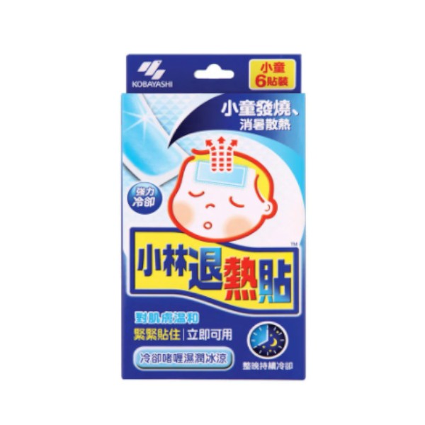 Kobayashi - Cooling Gel Patch Kid - 6pcs