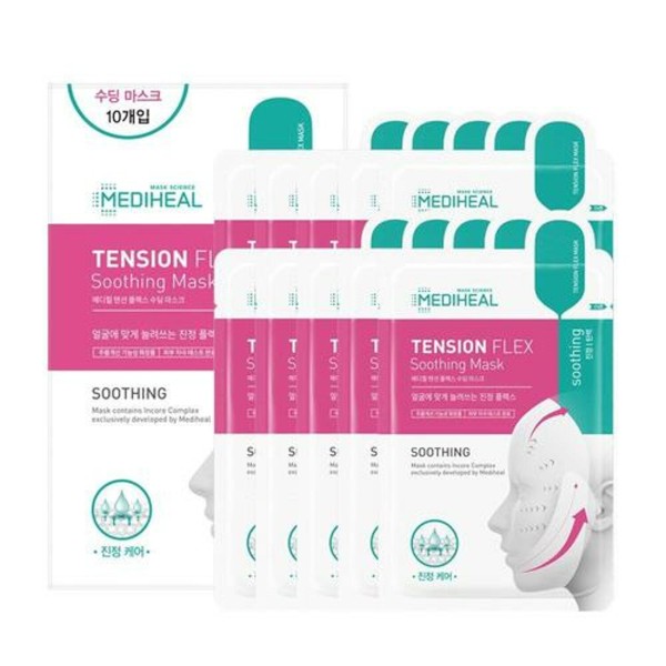Mediheal - TENSION FLEX Soothing Mask - 10piezas