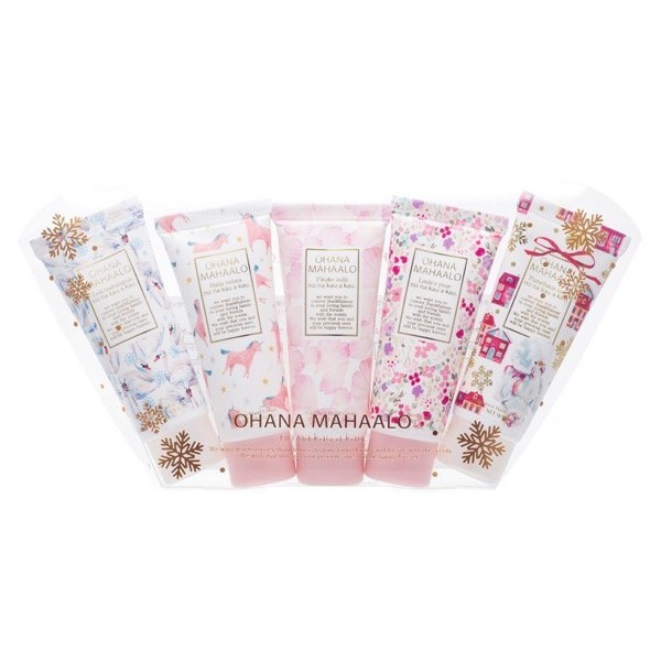OHANA MAHAALO - Always by your side Fragrance Hand Cream Set - 5PCS