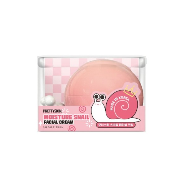 PRETTYSKIN - Moisture Snail Facial Cream - 50ml