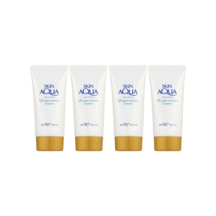 Rohto Mentholatum Skin Aqua Super Moisture Essence Sunscreen (4ea) Set