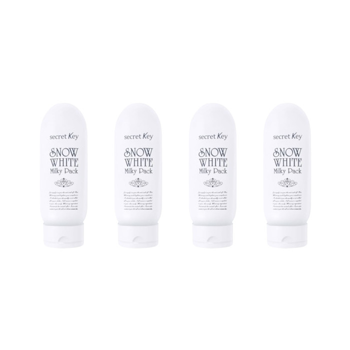 Secret Key - Snow White Milky Pack - 200g (4ea) Set