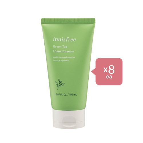 innisfree - Green Tea Foam Cleanser - 150ml (8ea) Set