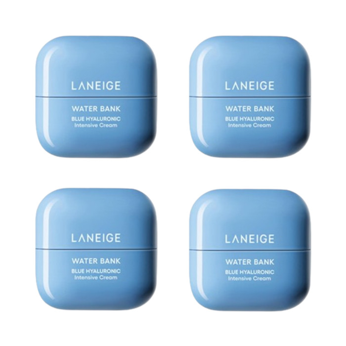 LANEIGE - Water Bank Blue Hyaluronic Intensive Cream - 50ml (4ea) Set