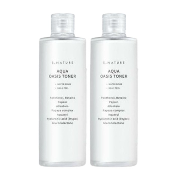 S.NATURE - Aqua Oasis Toner - 300ml (2ea) Set