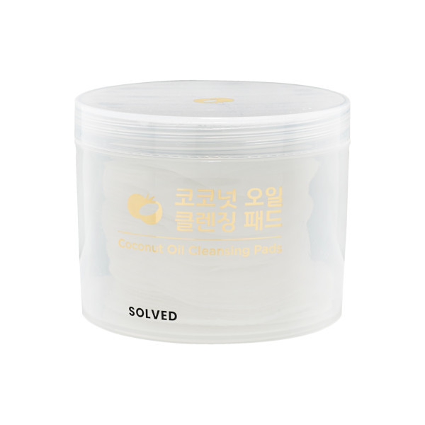 [Deal] SOLVED SKINCARE Coconut Oil Cleansing Pads 40pcs Stylevana