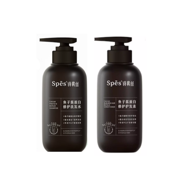 Spes - Caviar Albumen Hair Repair Shampoo & Conditioner Set - 300ml + 300ml