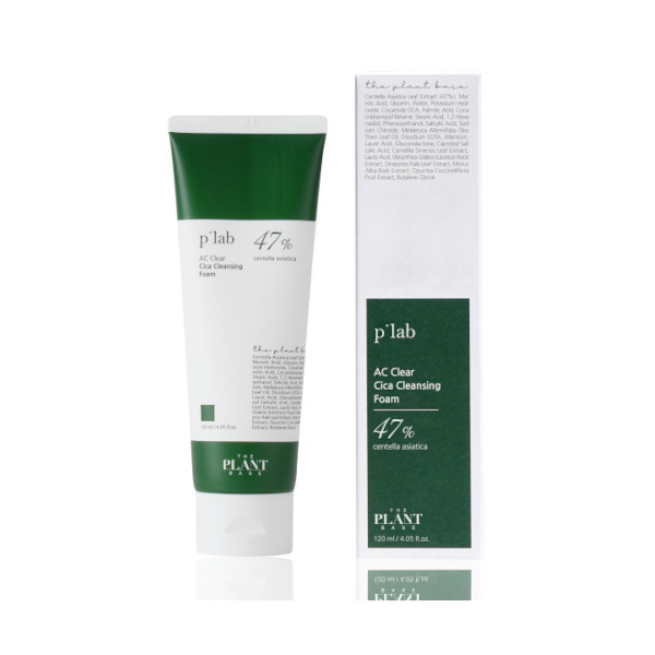 THE PLANT BASE - AC Clear Cica Cleansing Foam - 120ml