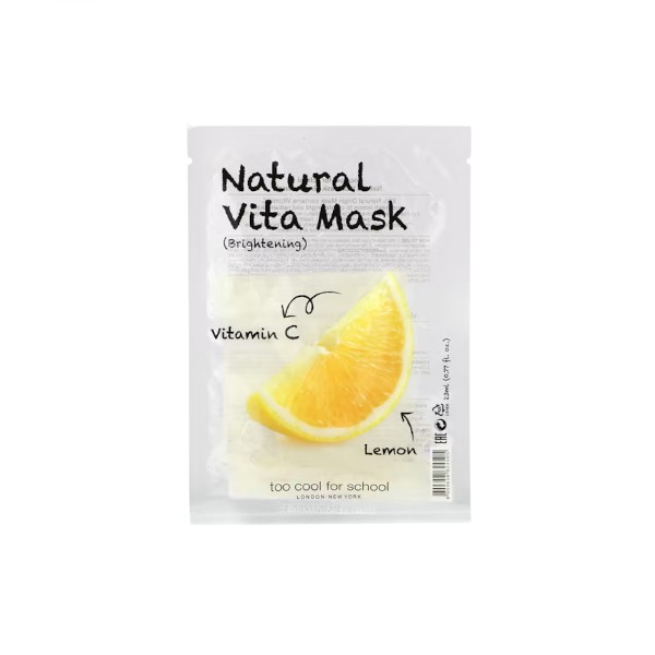 Too Cool For School - Natural Vita Mask - Brightening - 1pezzo