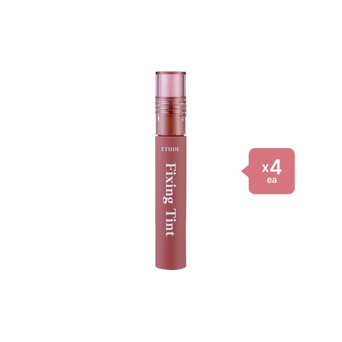 Etude House Mask Proof Fixing Tint - 4g - 12 Salmon Brick (4ea) Set ...