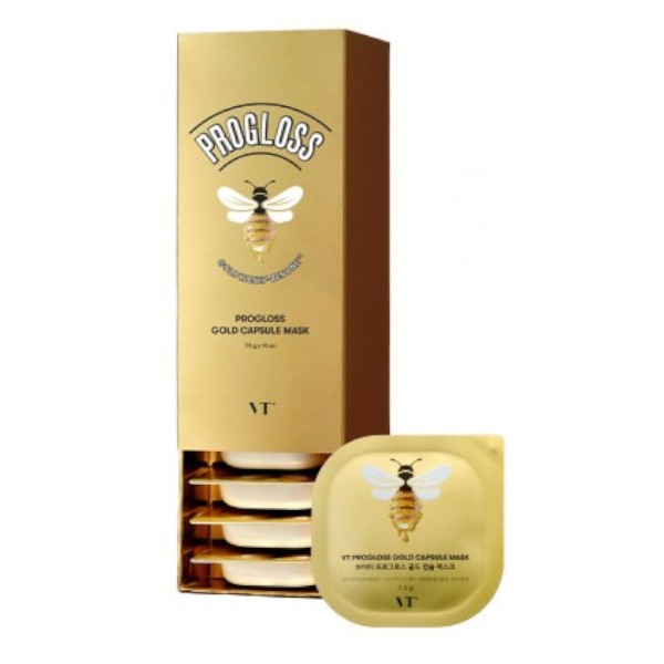 VT Cosmetics - Progloss Gold Capsule Mask - 7.5g x 10pcs
