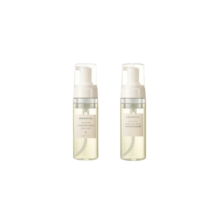 AROMATICA Pure & Soft Feminine Wash 170mL Special Set (+Chamomile X Tea Tree 170mL)