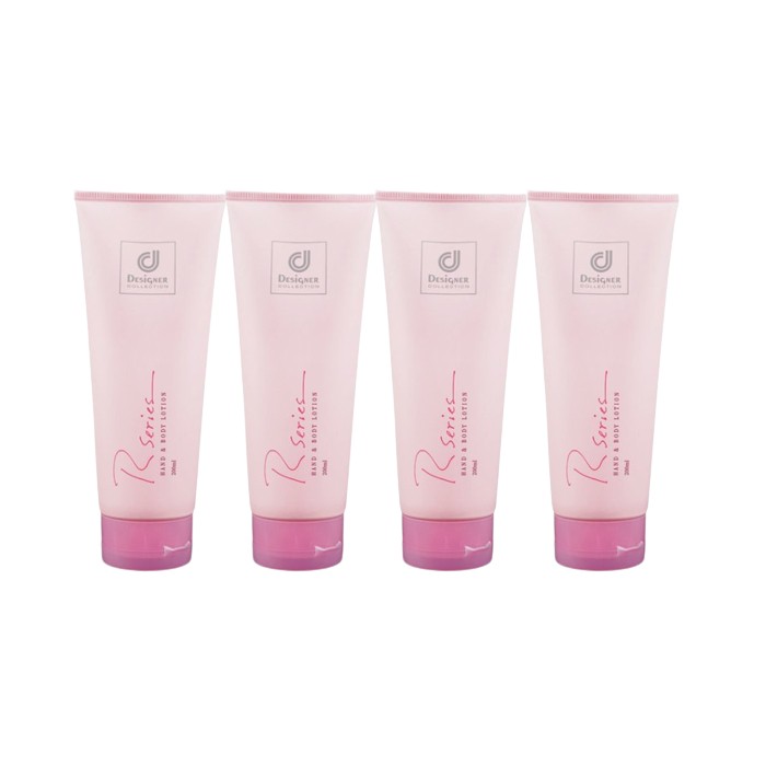 Designer Collection R Series Hand & Body Lotion - 200ml (4ea) Set