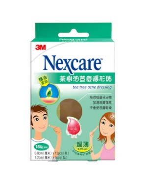 3M - Nexcare Tea Tree Essential Oil Acne Dressing - 18pezzi