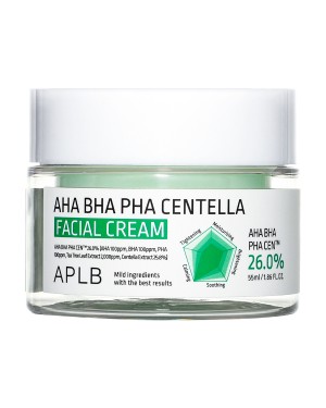 APLB - AHA BHA PHA Centella Facial Cream - 55ml