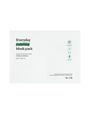 B_LAB - Everyday Mask Pack - 1pc - Calming