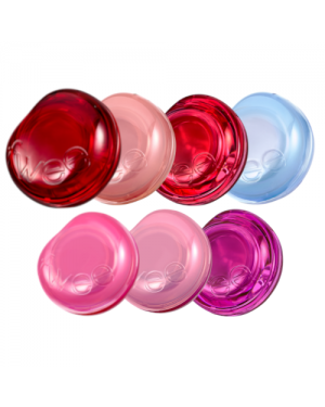 Fwee - Lip & Cheek Glowy Jelly Pot  + Pendant Keyring (Random Color) Set - 4g