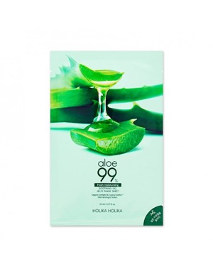 Holika Holika - Aloe 99% Soothing Gel Jelly Mask Sheet - 1pc