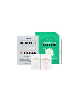 I DEW CARE - Ready Aim Clear Skin Emergency Care Kit - 1set(4articoli)