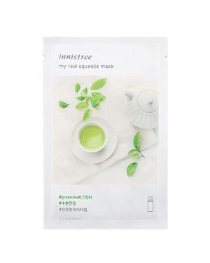 innisfree - My Real Squeeze Mask Ex - Green Tea - 1pc