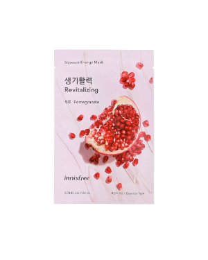 innisfree - Squeeze Energy Mask - 1pc - Pomegranate