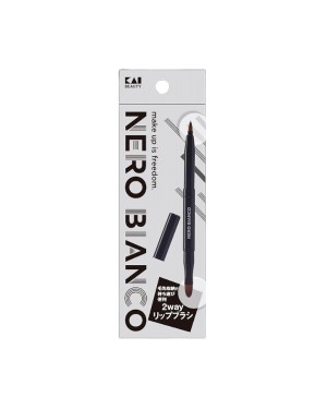 KAI - NERO BIANCO 2way Lip Brush - 1 pezzo