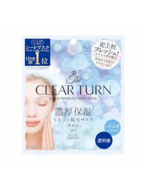 Kose - Clear Turn - Premium - Masque frais - Translucence