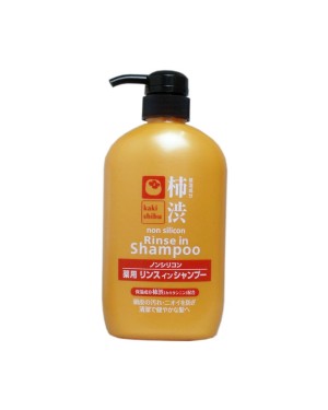 KUMANO COSME - Kaki Shibu Non-Silicon Rinse in Shampoo - 600ml