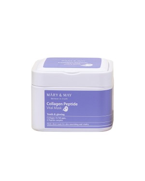 Mary&May - Collagen Peptide Vital Mask - 30pezzi/400g