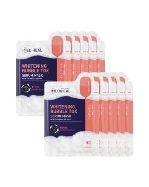 Mediheal - Whitening Bubble Tox Serum Mask - 10stukken