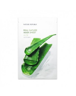 NATURE REPUBLIC - Real Nature Sheet Mask - Aloe - 1pc