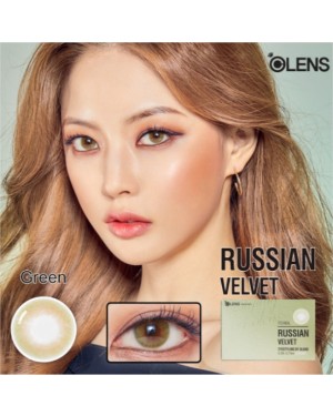 Olens - Russian Velvet 1 Month - Green - 2pièces