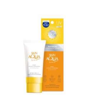 Rohto Mentholatum  - Skin Aqua Sport Physical Sunscreen for Sensitive Skin SPF50+ PA++++ - 80ml