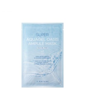 S.NATURE - Super Aquagel Oasis Ampule Mask - 1pezzo