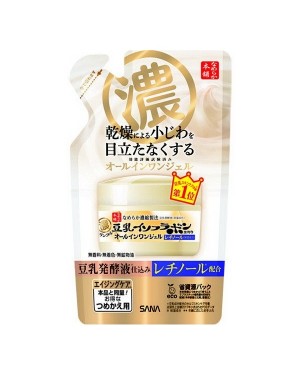 SANA - Soy Milk Wrinkle Care Jelly Cream N Refill - 100g