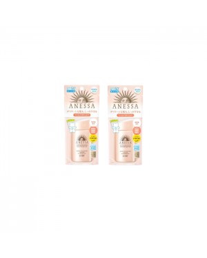 Shiseido Anessa Perfect UV Sunscreen Mild Milk For Sensitive Skin SPF50+ PA++++ - 60ml (2ea) Set