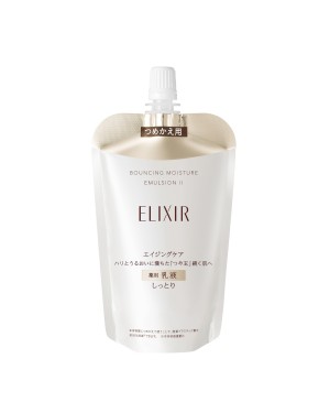 Shiseido - ELIXIR Bouncing Moisture Emulsion II Refill - 110ml