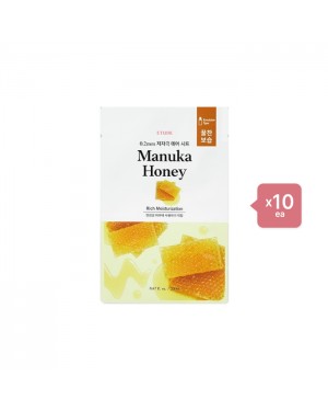 ETUDE - 0.2 Therapy Air Mask (New) - 1pc - Manuka Honey (10ea) Set