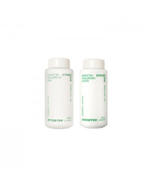 innisfree - Green Tea Hyaluronic Lotion - 170ml (1ea) + Skin - 170ml (1ea) Set