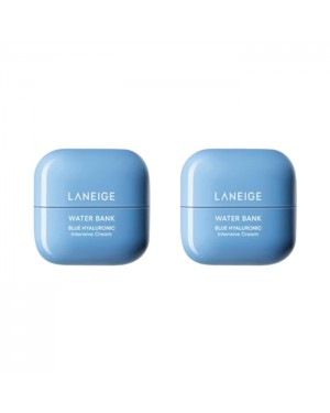 LANEIGE - Water Bank Blue Hyaluronic Intensive Cream - 50ml (2ea) Set